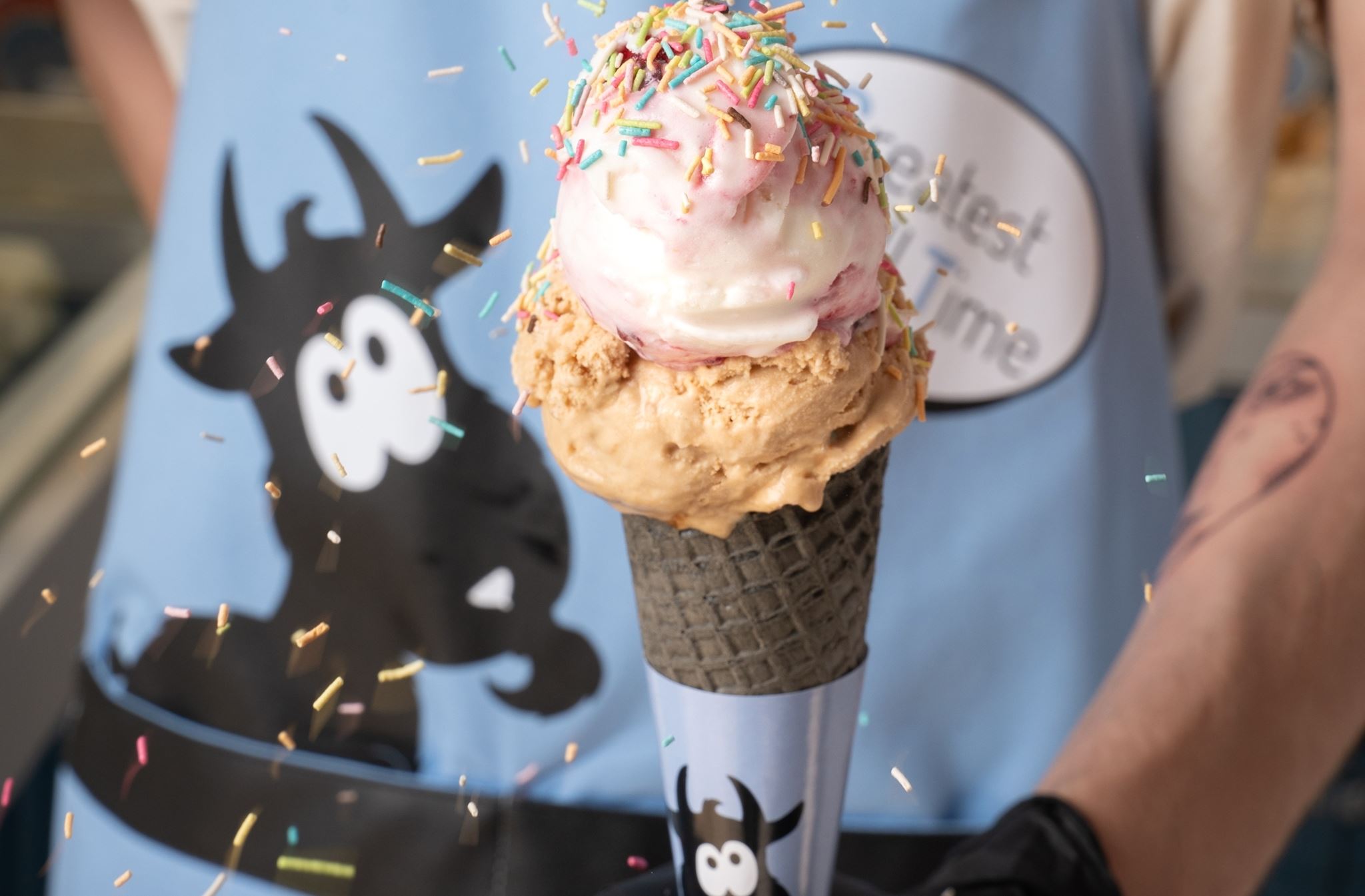 Το παγωτό Goat it από Κρητικό κατσικίσιο γάλα, είναι γεγονός