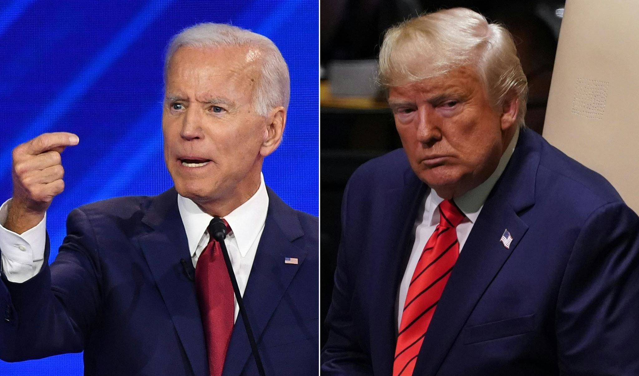 Οι μεγαλύτεροι χορηγοί των Donald Trump και Joe Biden