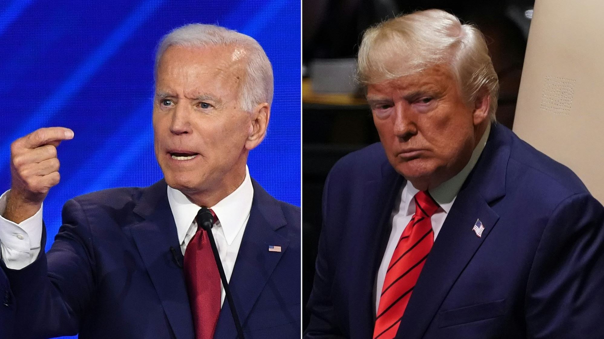 Όλα έτοιμα για το πρώτο debate των Donald Trump και Joe Biden