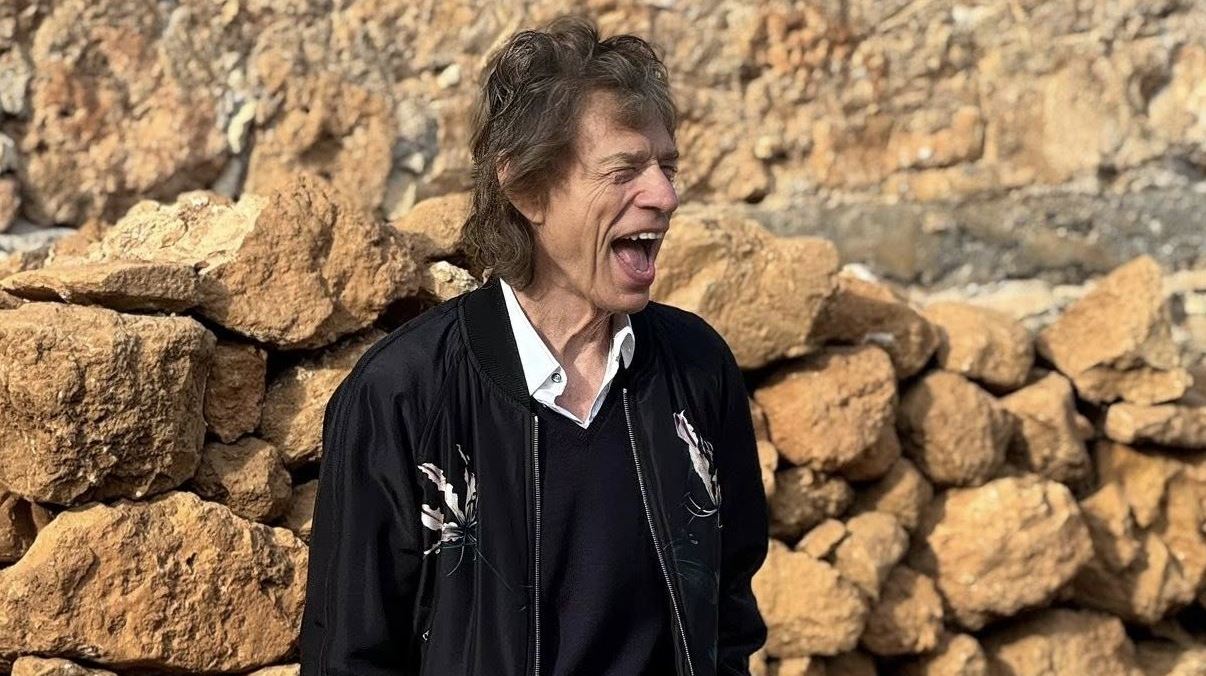 O Mick Jagger απολαμβάνει τις διακοπές του στην Κρήτη