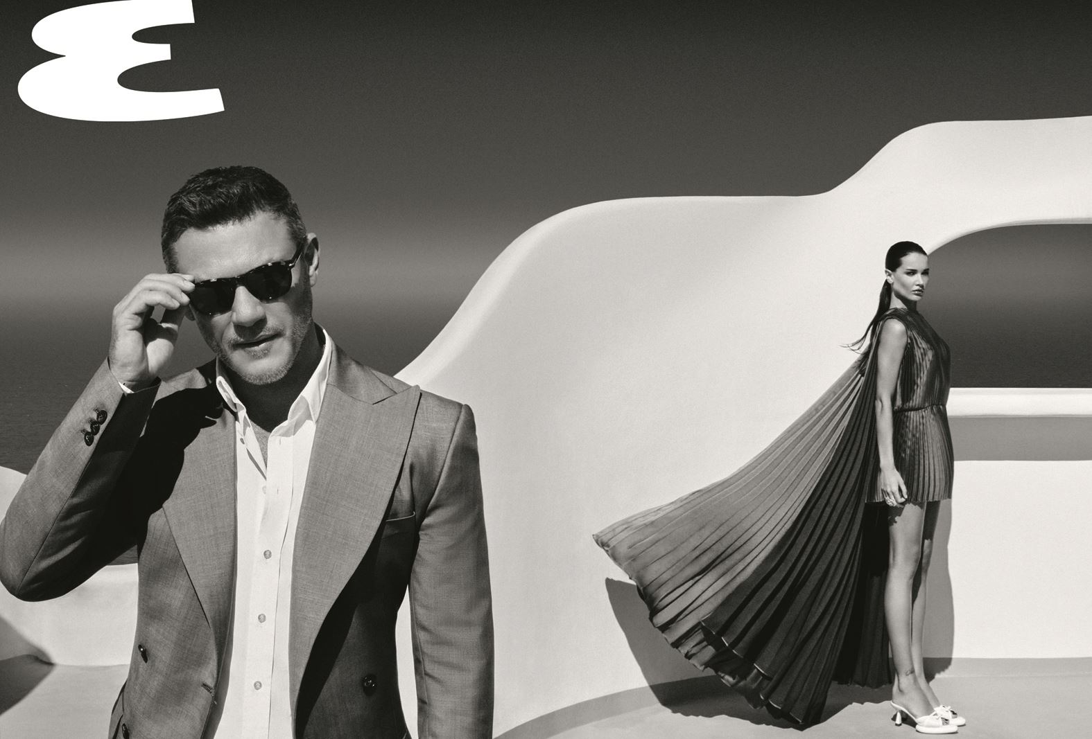 Luke Evans - Vialina Lemann: Ένα iconic duo στη Μύκονο