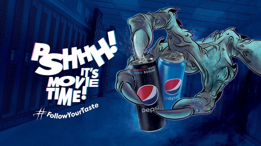 Νέα καμπάνια Pepsi: "Pshhhh! It’s movie time!"
