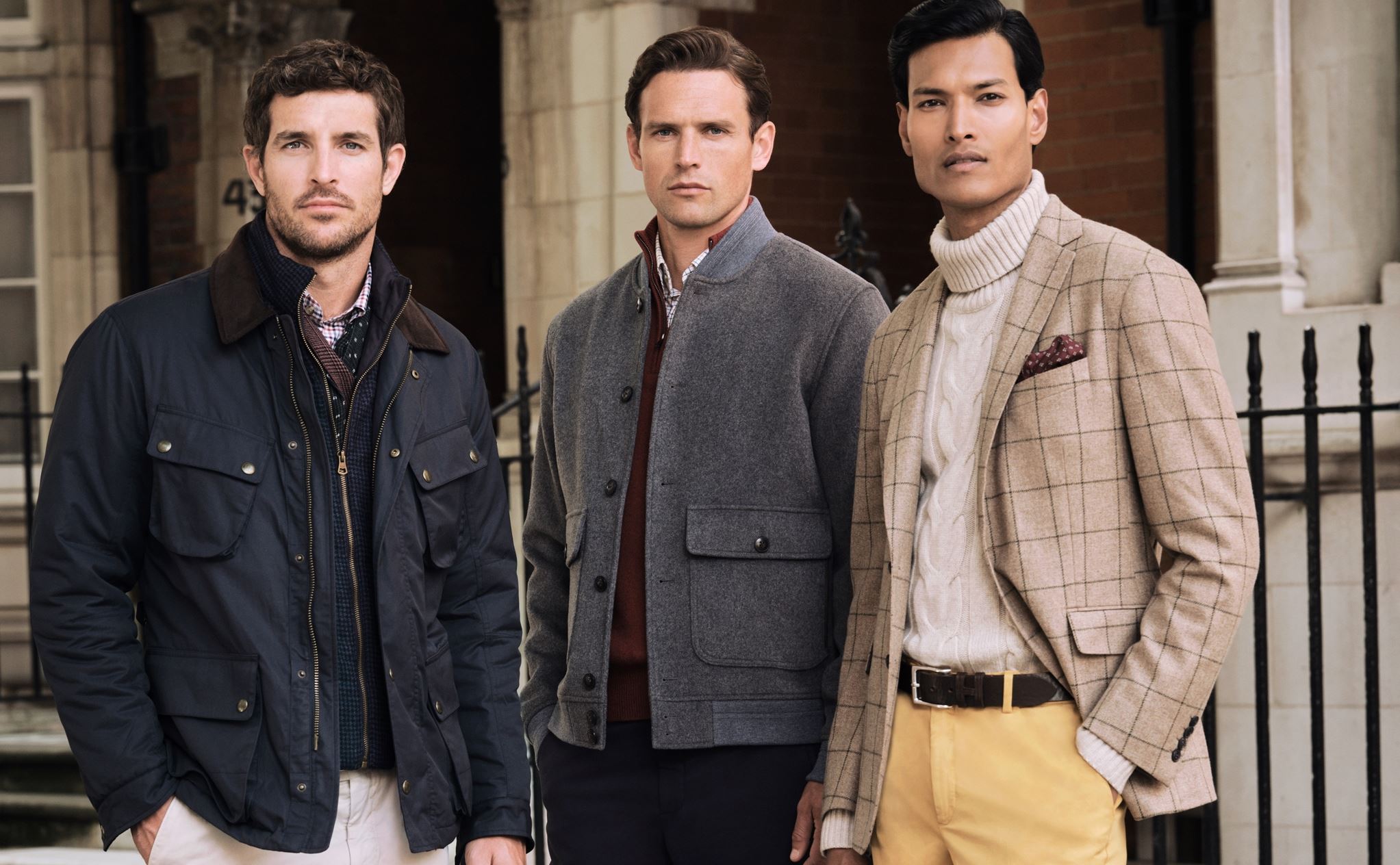 Στη νέα συλλογή της Hackett London θα βρεις όλα όσα χρειάζεσαι γι' αυτόν τον χειμώνα