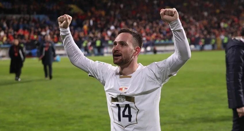 Ο Andrija Zivkovic μόλις παντρεύτηκε