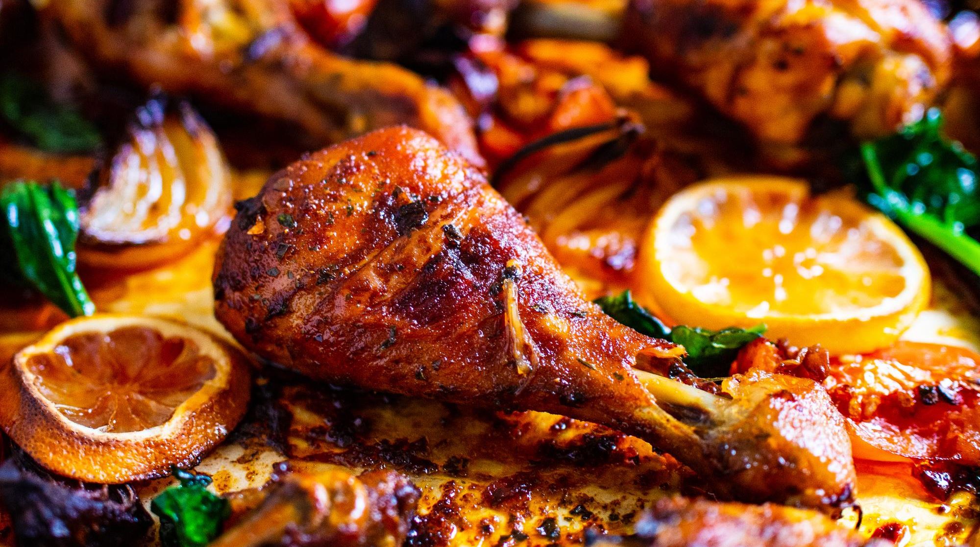 Μπουτάκια κοτόπουλου με πικάντικο γλάσο, η συνταγή