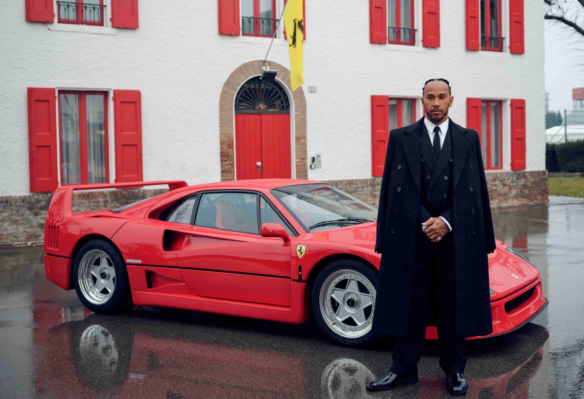 O Lewis Hamilton πήγε στη Ferrari και "τερμάτισε" το ιταλικό στιλ (εικόνες)