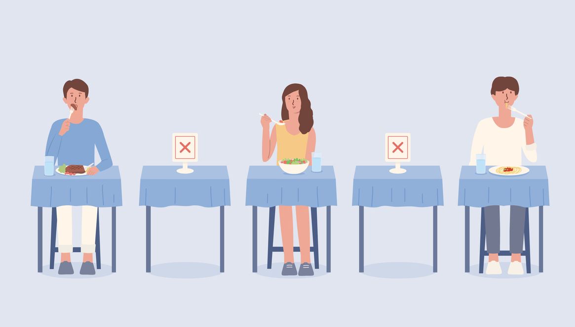 Κορονοϊός, φαγητό και εμβολιασμός