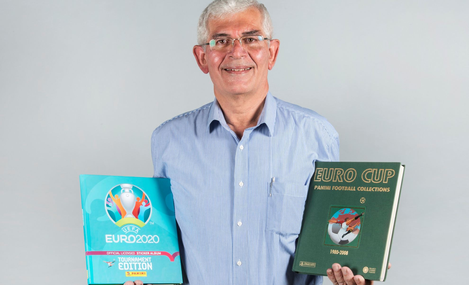 Ο μεγαλύτερος συλλέκτης αυτοκόλλητων Panini στην Ελλάδα