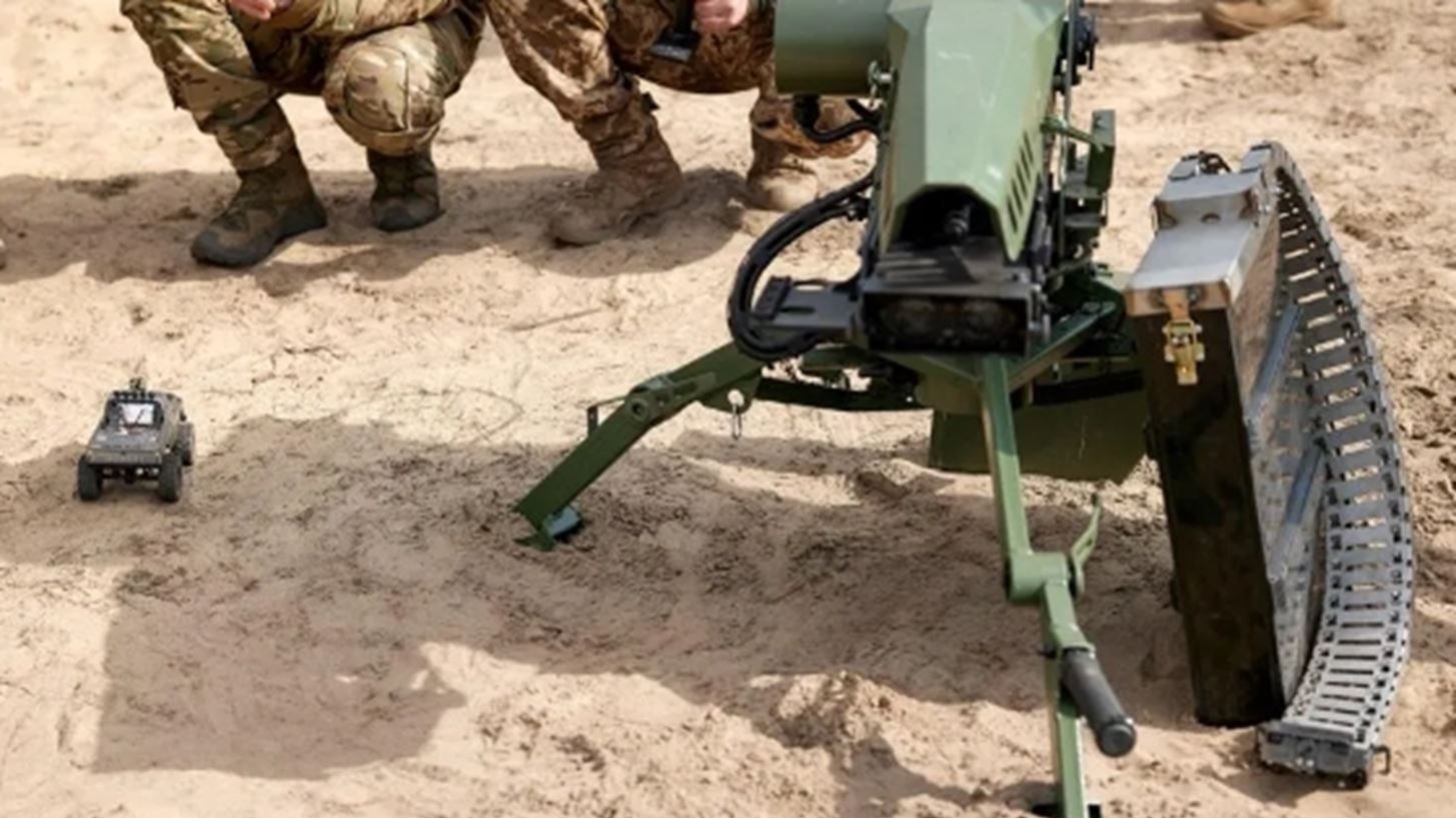 Η Ουκρανία αναπτύσσει μια στρατιά από στρατιωτικά ρομπότ εδάφους
