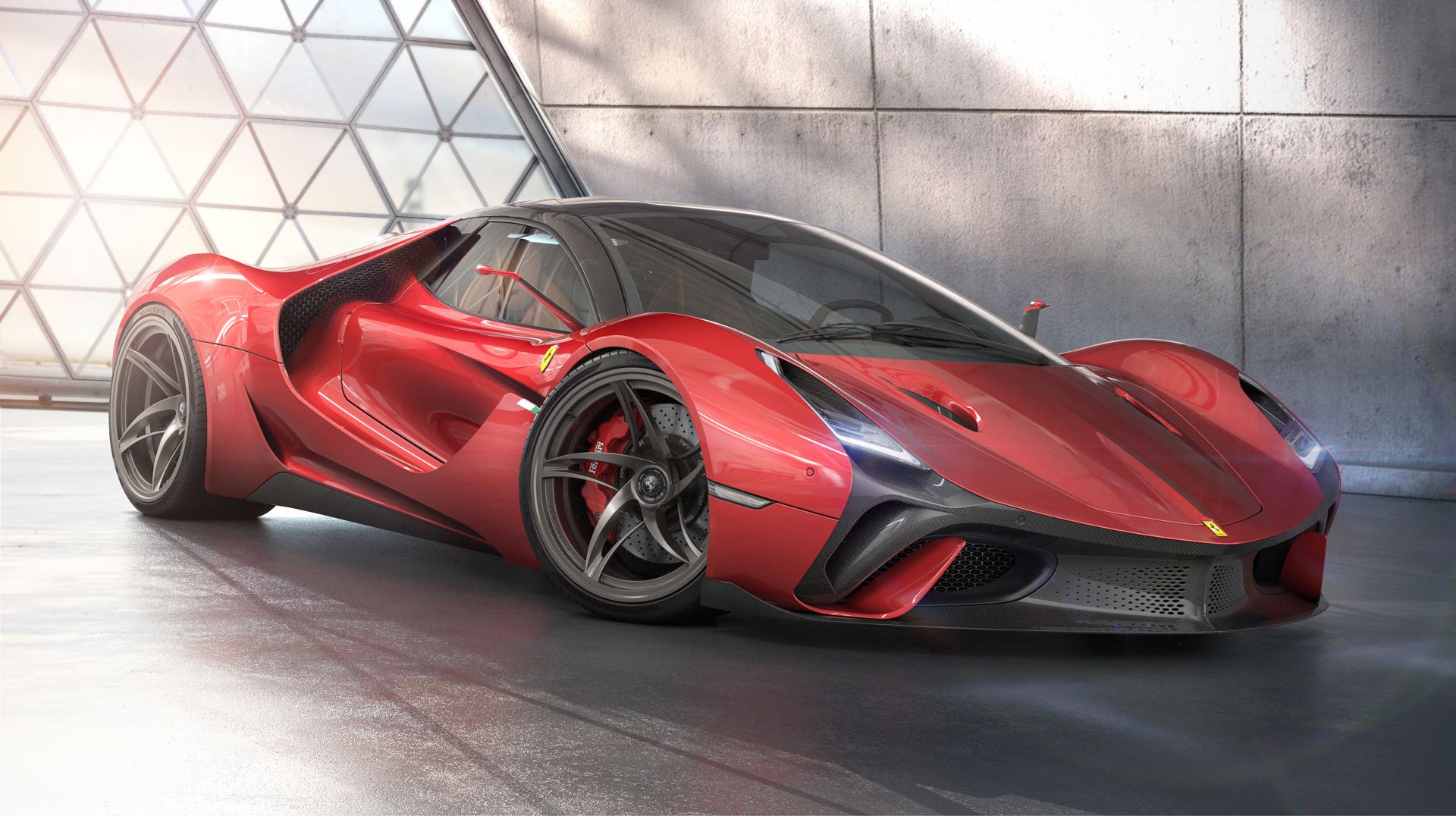 Ferrari Stallone, το ηλεκτρικό concept του μέλλοντος